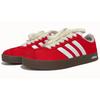 adidas Vl Court Classic Нескользящие, Износостойкие, Легкие Низкие Скейтбордические Кроссовки Унисекс Красный Белый HQ1802(Команда417-)
