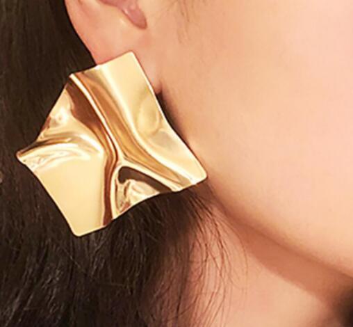 2022 New Products 16 Colors New Rhinestones Jewelry Statement Earrings Big Glass Drop Earrings for Women Fashion Accessories