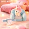 Sanrio Furry Little Baby Series Blind Box Cute Kuromi Mini Figurine Pochacco Cinnamoroll Desktop Scene Decoration Ornament Gift