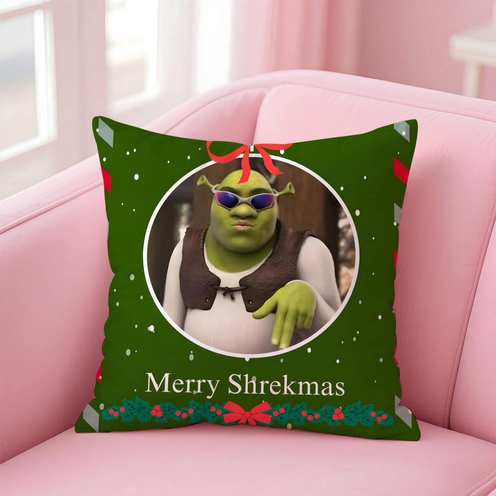 Аниме S-ShrekS Наволочка Удобная Двусторонняя Наволочка Идеально для Автомобиля Дивана Спальни и Не Только