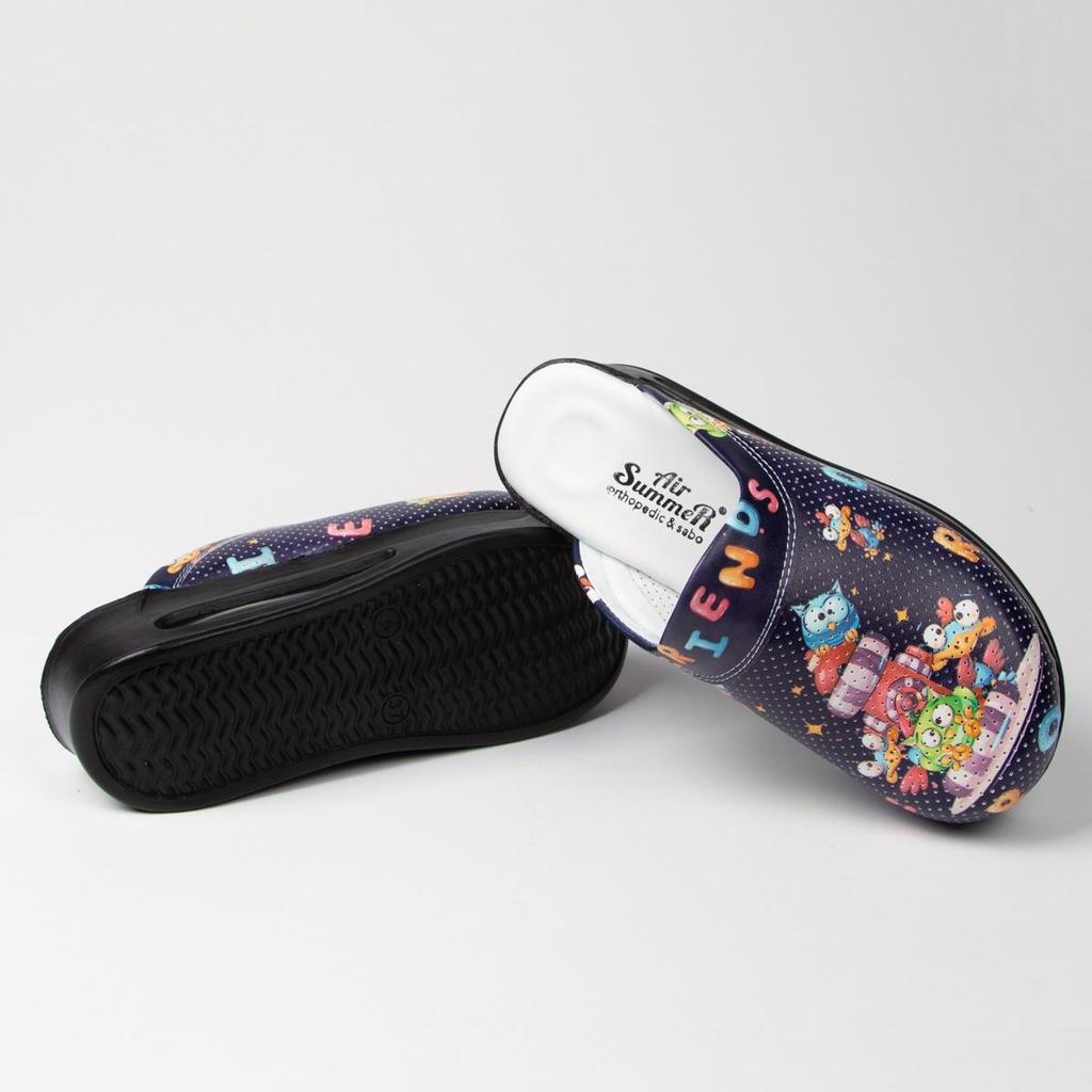 Ортопедические женские медицинские сабо — противоскользящие, удобные