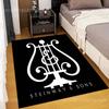 New Product Piano S-STEINWAY Pattern Carpet for Living Room Bedroom Bathroom Mat Creative Doormat Sofa Home Decor Large Size