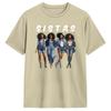 Unisexs Tshirt Sistas Afro Together African American Wounisex Trip Cotton Tees Short Sleeve T Shirts O Neck Clothing Gift Idea