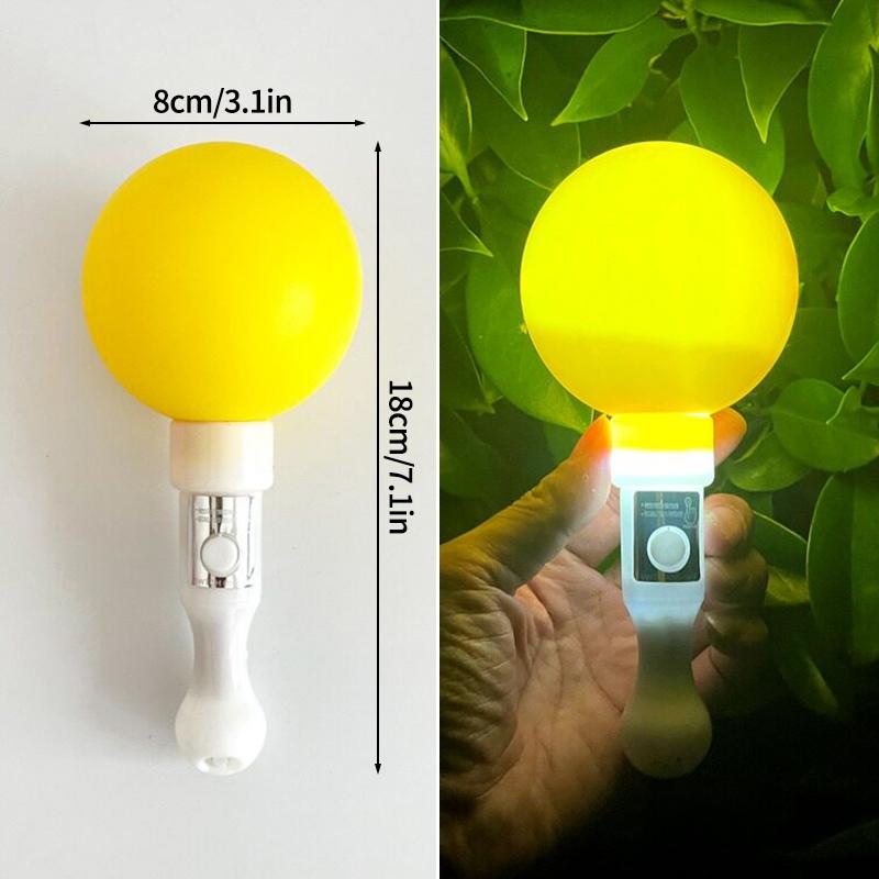 Kpop Concert Support Sticks Heart Star Shaped Lightstick Luminous Idol Support Rods Flash Sticks Birthday Wedding Party Supplies