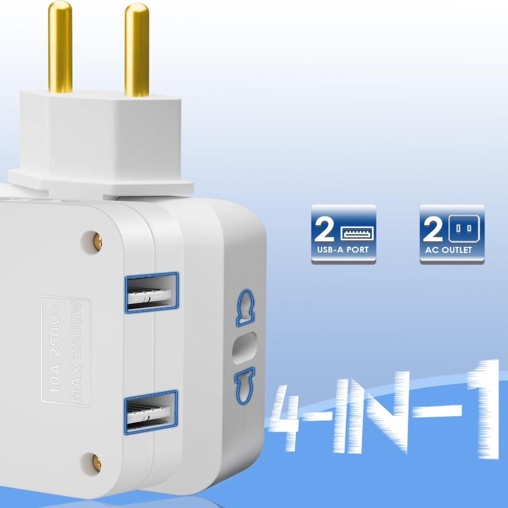 Белые 180 вращающихся розеток, пластиковый настенный удлинитель, преобразователь мощности, электрик