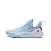 Li Ning Speed 9 Амортизирующие Нескользящие Износостойкие Низкие Баскетбольные Кроссовки Унисекс Сине-Розовые ABPT001-6(Команда1497-)