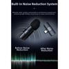 Noise Cancelling Mini Microphone Portable Lavalier Microphone Computer Wireless Microphone  Podcast