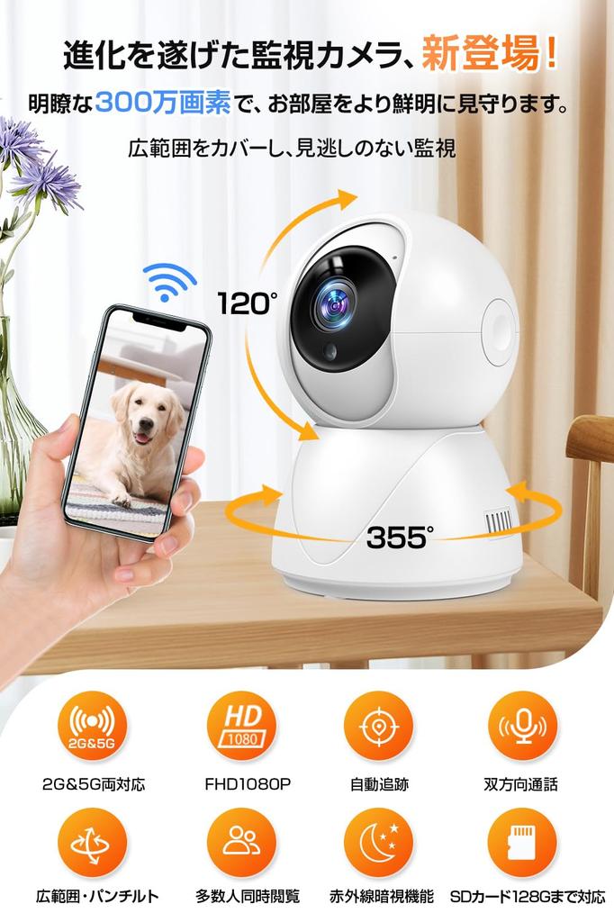 Full HD Новый питомец Совместим с мониторингом Совместим с 1080P Full 3 миллиона наблюдения Домашний питомец Инфракрасный ночной ребенок Дистанционная сигнализация Безопасность Внутреннее