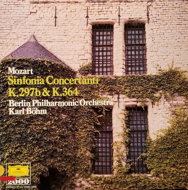 LP-пластинка КАРЛ БЁМ БЕРЛИНСКИЙ ФИЛАРМОНИЧЕСКИЙ ОРКЕСТР Моцарт Sinfonia Concertanti K. 364 20MG0388 DEUTSCHE GRAMMO Япония Оби Классический Б/у