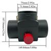 75mm/3inch Ducting Pipe Warm T Branch with L Branch Tube Air Outlet Vent Hose Clip For Eberspacher Webasto Regulating Flap Valve