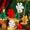 3D Wooden Snowflake Ornament for Tiered Tray & Party Centerpiece