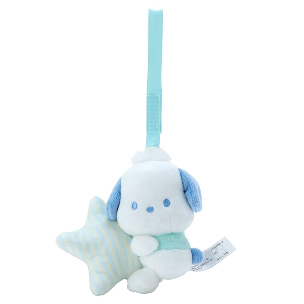 Sanrio (Санрио Бэби) Развивающая игрушка Веселый талисман Pochacco Pochacco 6x8x8см Sanrio Baby Веселый персонаж 768863 SANRIO