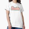 Smile Retro Typography Design Classic T-Shirt