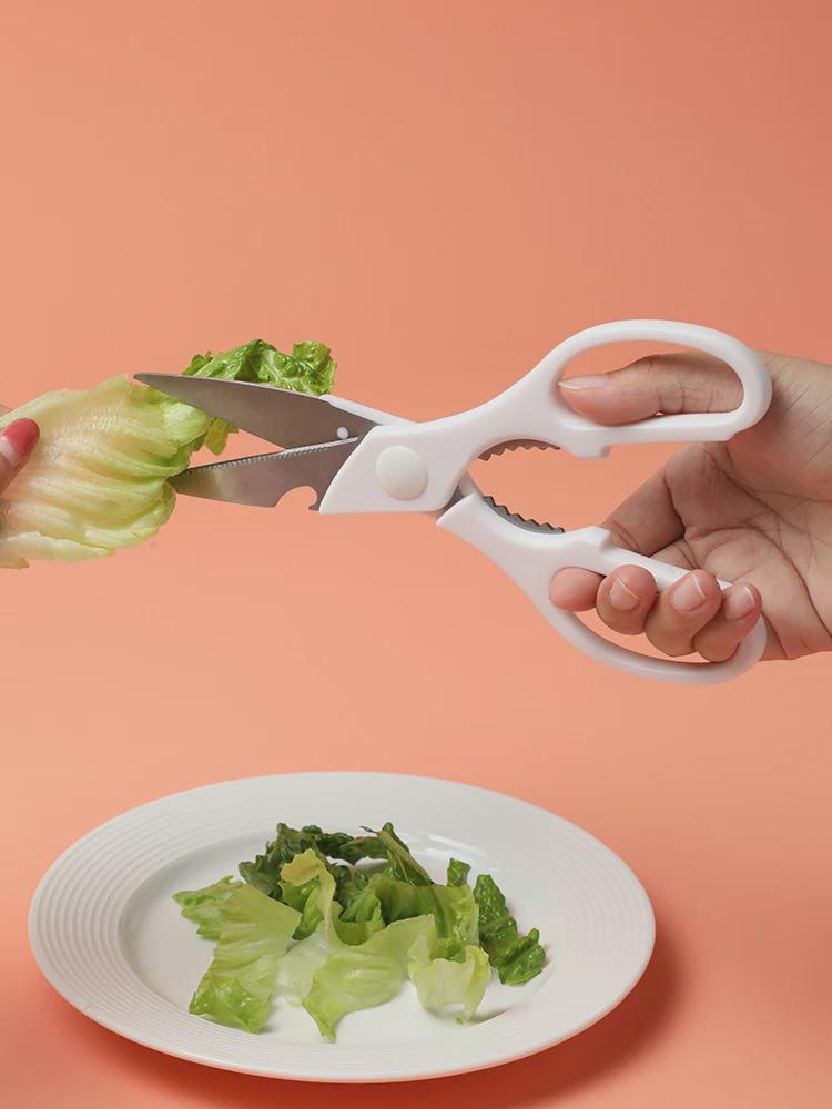 Многофункциональные кухонные ножницы Mimu из нержавеющей стали в японском стиле для разделки курицы, мяса и рыбы.