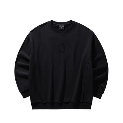 Anta Осенняя серия Kyrie Basketball Повседневный универсальный свитшот с круглым вырезом Унисекс свитшот 972611708-4
