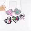 5 Pcs/pack  Fusible Embroidery Patch Iron On Patches For Clothing Thermoadhesive Patches For Jackets Jeans Backpack Ironable Sewing Patch