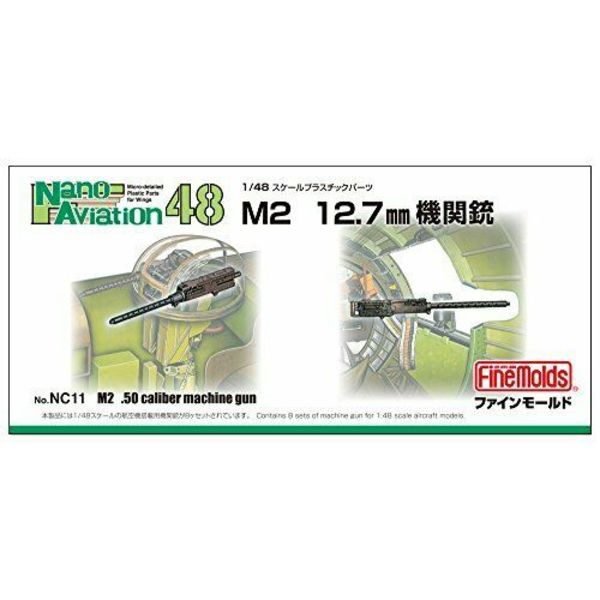Fine Molds NC13 1/48 M2 12.7mm Machine Gun Plastic Model Kit NEW from Japan