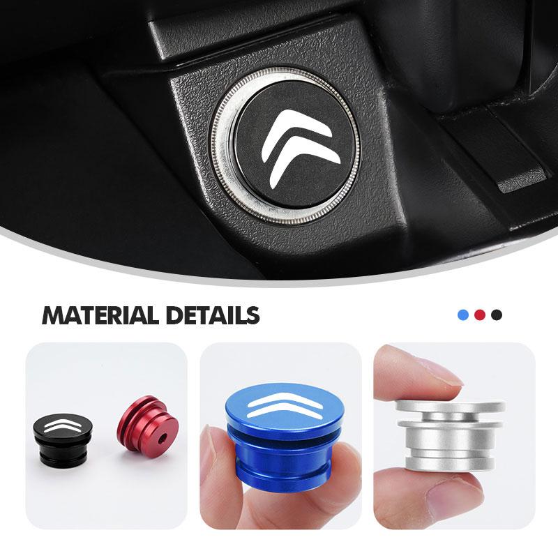 Car Metal Cigarette Lighter Button Cap Dustproof Cover Socket For Citroen C4 C3 C5 C1 C2 C6 C4L DS3 DS4 Berlingo Picasso Jumper