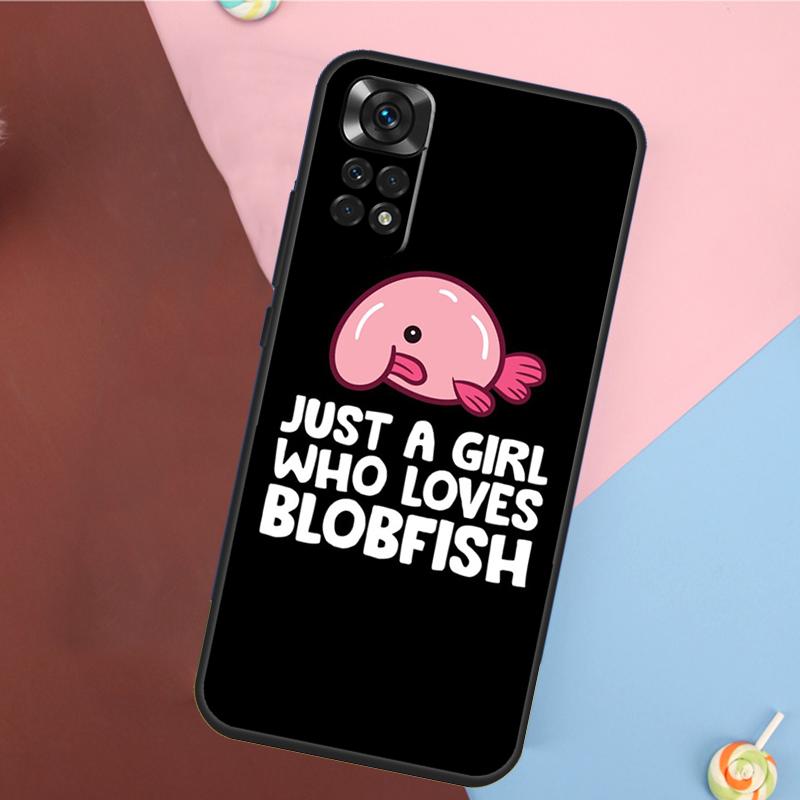 Милый чехол-рыба-капля для Xiaomi Redmi Note 13 Pro 14 12 11 9 10 9S 10S 11S 12S Redmi 10C 12C 13C 14C