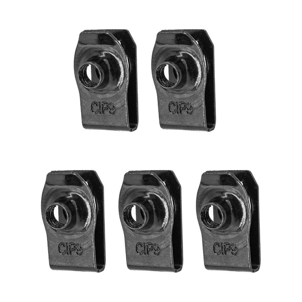 5/10pcs U-clamp Car U-nut Clips 6MM Splash Shield Guard Bolts Car Body Bolts Engine Cover
