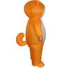 Orange Dog Inflatable Costume Inflatable Cartoon Dress Up Halloween Show Costume Party Decoration Easter Costume Inflatable Doll