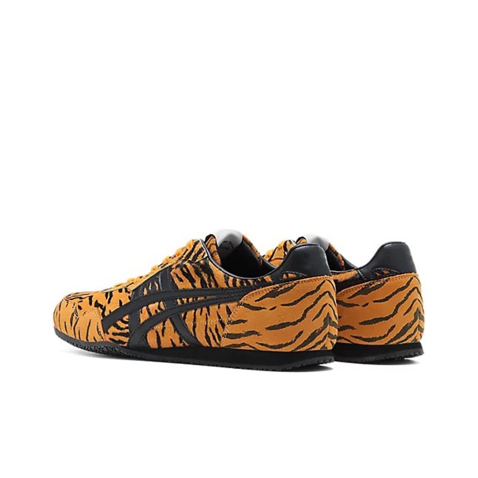 ONITSUKA TIGER Serrano Cool Fashion Прочные Низкие Кроссовки Унисекс Желтый Черный 1183C008-800
