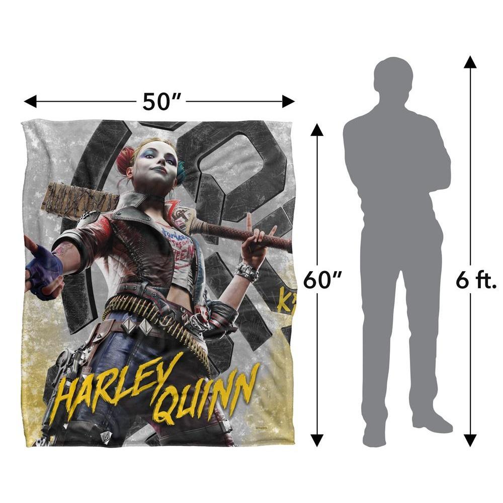 Suicide Squad Harley Quinn Blanket