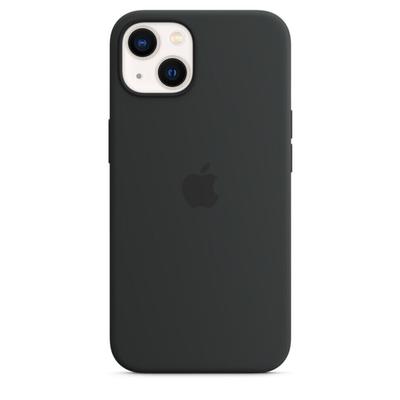 Силиконовый чехол с MagSafe для iPhone 13 - Черный