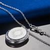 Изысканная складная подвеска-фоторамка из стерлингового серебра 925 пробы, 16-30 дюймов, для женских модных украшений, свадебных аксессуаров