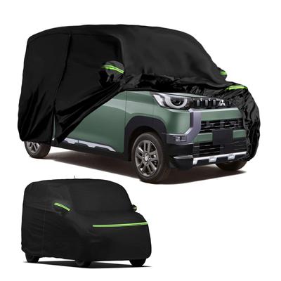 Автомобильный чехол Syncnika для Mitsubishi Delica Mini, флисовый, от УФ-лучей, дождя и снега, с эластичным ветрозащитным креплением, подходит для всех сезонов - Водонепроницаемый, с подкладкой, пылезащитный,