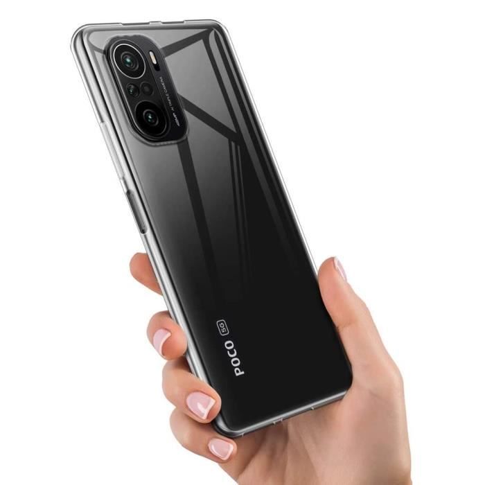 Coque pour Xiaomi POCO F3 - Silicone Gel TPU Transparent Souple Ultra Mince Phonillico®