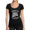 Ultrabasic Футболка Femme col Rond Decollete Fabrique en 1969, 50 Ans d etre Genial T-Shirt