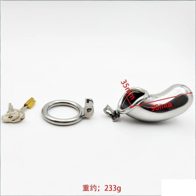 Sex Toys For Men BDSM Fetish Bondage Penis Lock Cock Cage Male Chastity Device Sex Products Card Ring Chastity Cage Erotic