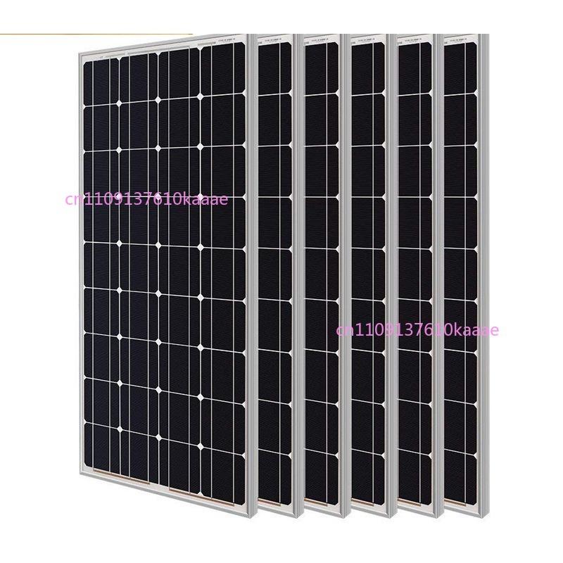 10W120W300W Solar Panel Class A Monocrystalline Outdoor Power Generation System Outdoor Portable