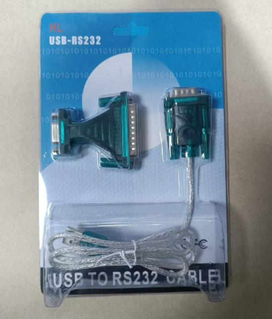 Кабель USB - RS232 COM-порт 9-контактный последовательный