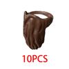 MOC Medieval Knights Building Blocks Solider Figures Accessories Wizard Farmer Craftsman Hat Cloak Mask Fire Spear Sword Bricks