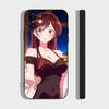 Чехол для телефона Mizuhara Chizuru из аниме «Девушка напрокат» для iPhone 17 Air 16 15 14 13 Pro Max 11 12 Черный силиконовый чехол