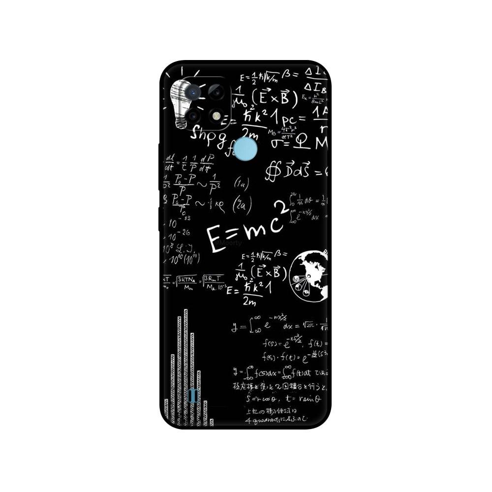 Силиконовый чехол для Realme C21 для OPPO RealmeC21 C 21, чехлы для телефонов 6,5 дюйма; Funda RMX3201 Bumper Capa Etui Мягкий черный чехол из ТПУ