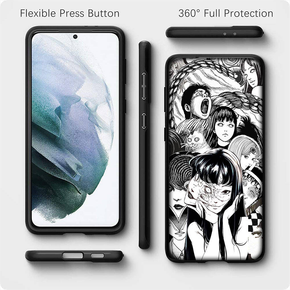 Для Motorola Moto Edge 70 60 50 G86 Samsung Galaxy S25 iPhone 17 16 15 Xiaomi Redmi Note 14 13 Pro Max Чехол для телефона Милый Томи Мультфильм Дзюндзи Ито Обложка