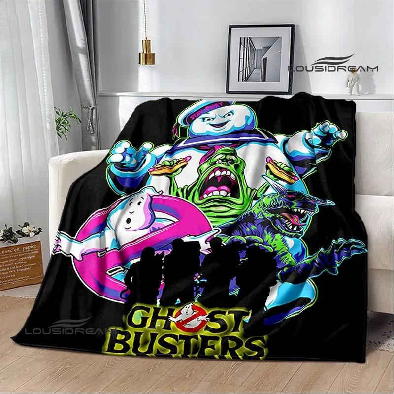 G-Ghostbusters Мультяшное одеяло Теплое фланелевое одеяло Мягкое и удобное Домашнее дорожное одеяло Постельное белье Подарок на день рождения