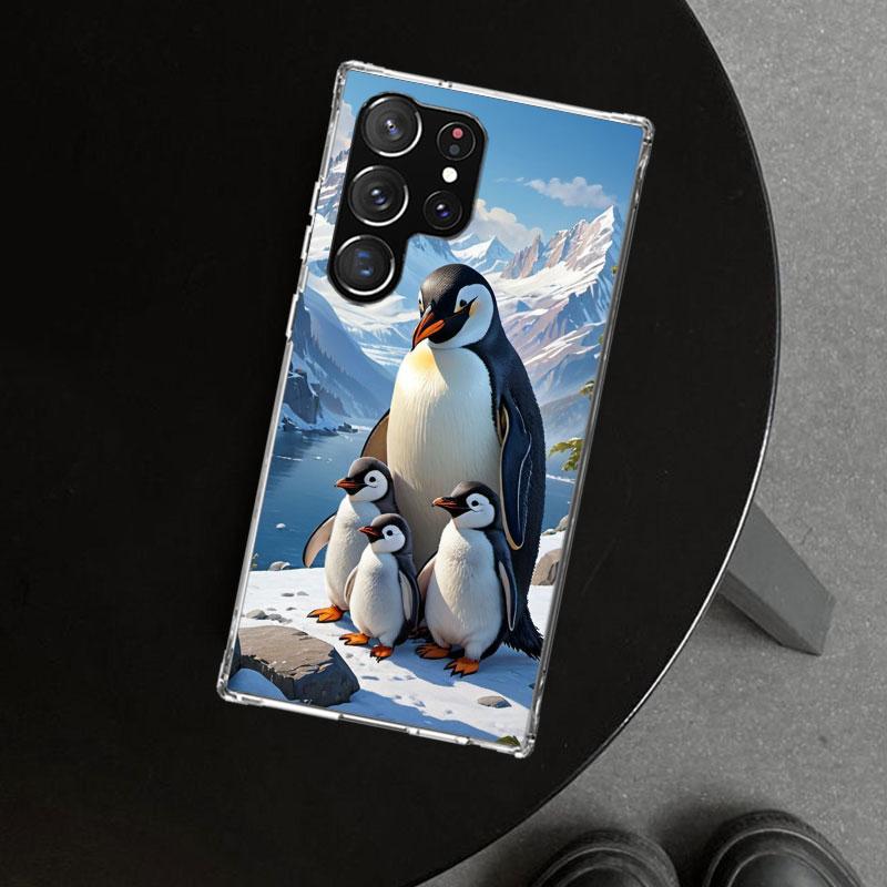 Чехол для телефона «Пингвины Любят На Северном Полюсе» для Samsung Galaxy S26 S25 Edge S24 S23 Ultra S22 Plus S21 FE S20 + Арт Кастоми