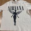 Белая футболка Nirvana Все размеры S-5XL Хлопок Короткий рукав Унисекс Футболка
