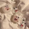 Чехол Pochacco для AirPods 3, чехол для зарядки, силиконовый чехол, защитный чехол Pochacco, ударопрочный, водонепроницаемый, пылезащитный, поддерживает беспроводную зарядку с