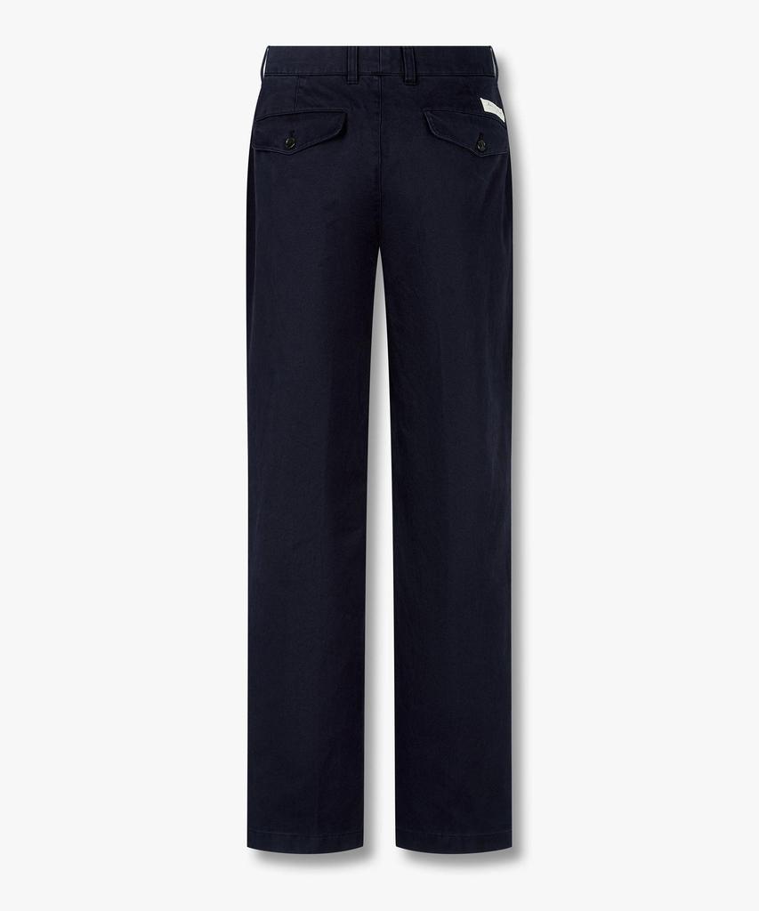 MAN ON THE BOON Washed Cotton Chino Pants_Navy 4716104002