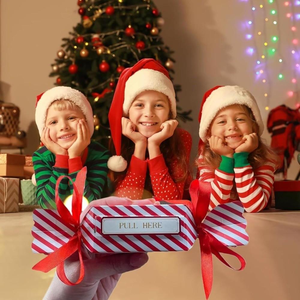 Paper Christmas Money Box Transparent Envelops Christmas Money Holders Cash Gift Pull Kids Adults