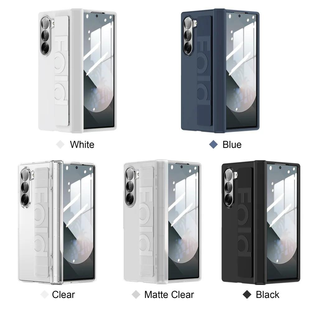 Силиконовый эластичный ремешок на запястье чехол для телефона Samsung Galaxy Z Fold 6 5 Fold6 Fold5 браслет противоударный шарнирный защитный чехол
