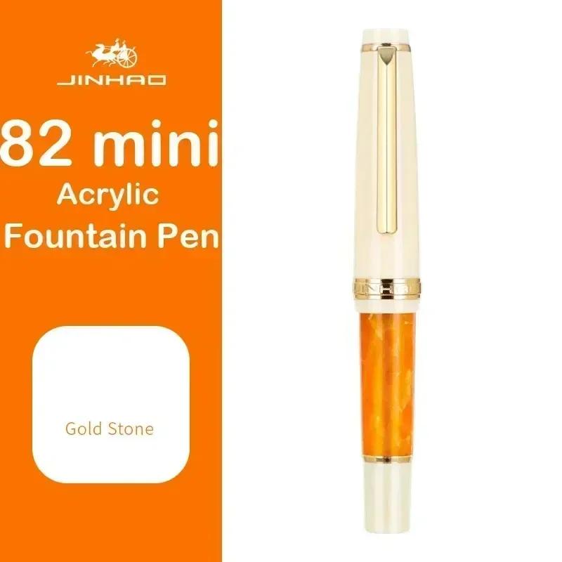 JINHAO 82 Мини Милая Короткая Портативная Перьевая Ручка Для Практики Каллиграфии Письма Деловая Ручка Офисные Школьные Принадлежности Канцелярские Товары