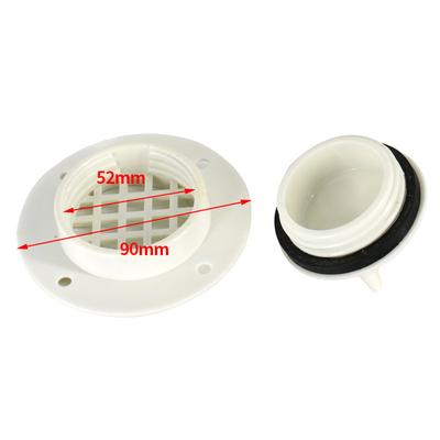 90mm Boat Tank Plastic Ventilate Drain Valve Water Plug Sliding Head Cover Knob Opening for Tugboat Trawler Yacht Ship Parts