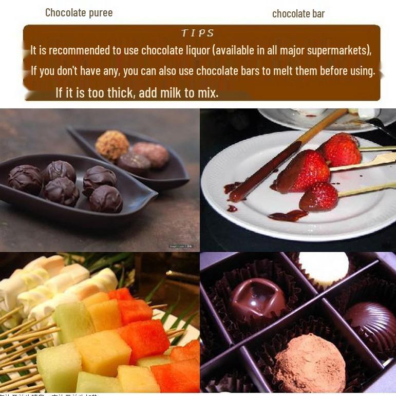 Мини-шоколадный фонтан для домашнего использования - Башня для нагрева и плавления своими руками