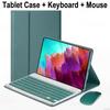 Keyboard Tablet Case for Lenovo Xiaoxin Pad 2024 11 Inch TB-330FU TB-331FC Detachable Bluetooth Keyboard for Lenovo Tab M11 K11 11 Inch Leather Funda